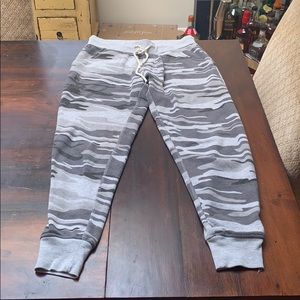 Alternative women’s camouflage tapered joggers.